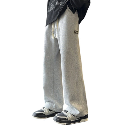 Men's Casual Drawstring Pants with Pockets