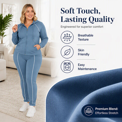 ❄️ Quilted Winter Style | Women's Diamond-Pattern Hooded Warm Jacket with Side-Hem Buttons