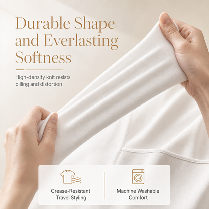 ✨ Flattering Knit Elegance | Women's Square-Neck Stretch A-Line Midi Dress