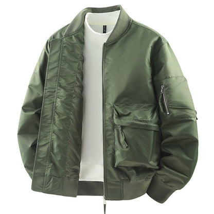 🧥 Classic Bomber, Easy Layering | Men's Utility MA-1 Jacket ⚡ Free Shipping