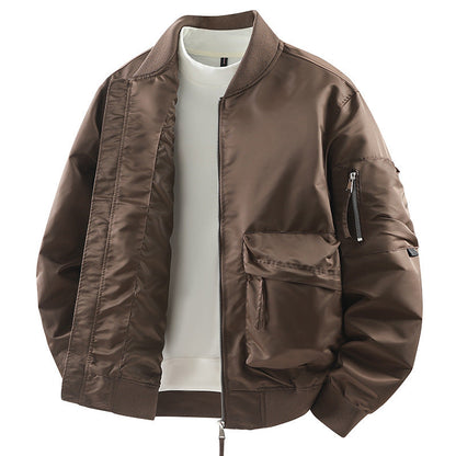 🧥 Classic Bomber, Easy Layering | Men's Utility MA-1 Jacket ⚡ Free Shipping