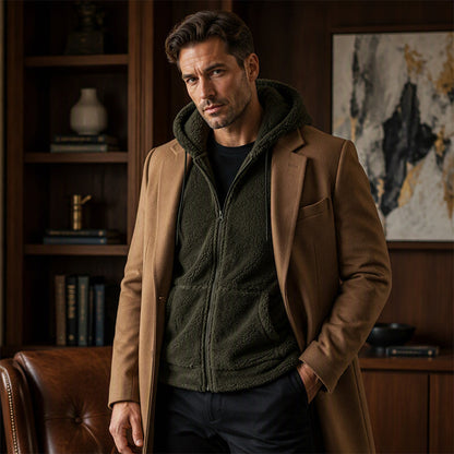 Men's Winter Warm Cozy Hooded Jacket