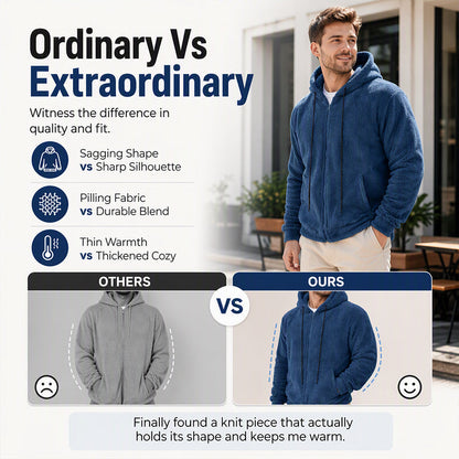 Men's Winter Warm Cozy Hooded Jacket