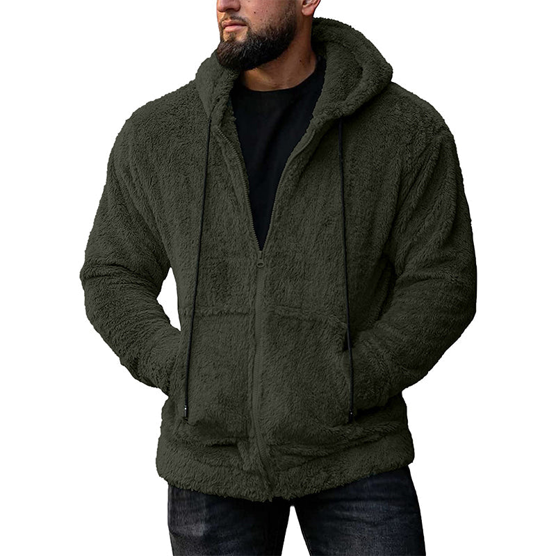 Men's Winter Warm Cozy Hooded Jacket