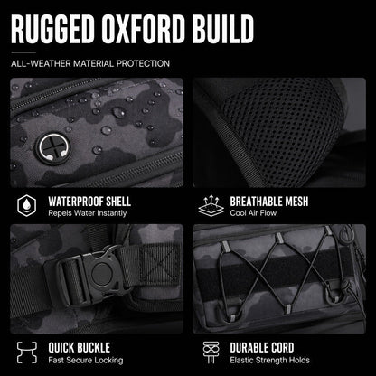 🔥 Gear Within Reach | Men’s Waterproof Tactical Chest Bag with Adjustable Vest Fit