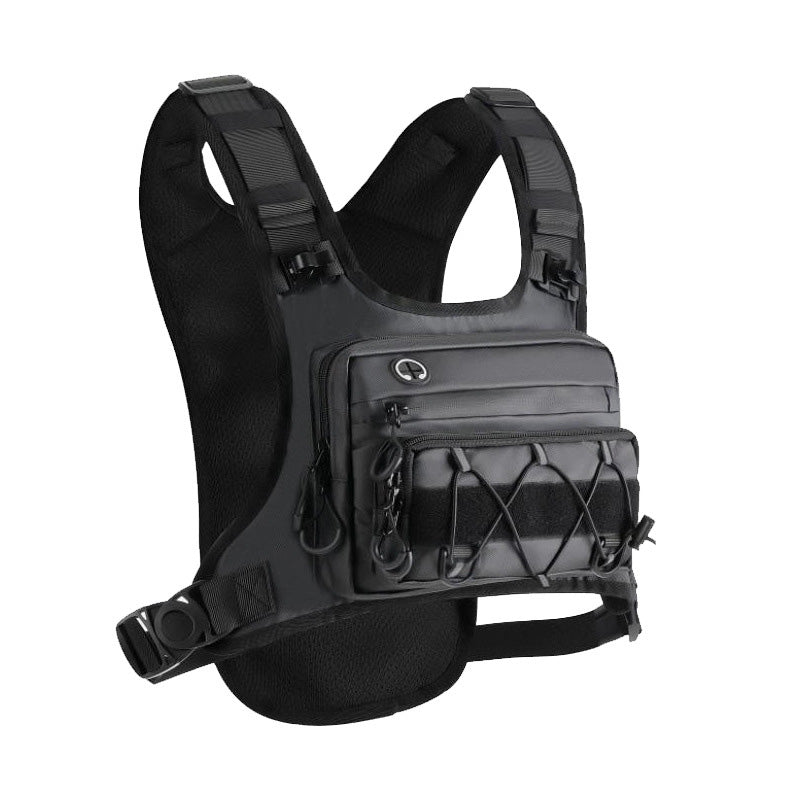 🔥 Gear Within Reach | Men’s Waterproof Tactical Chest Bag with Adjustable Vest Fit