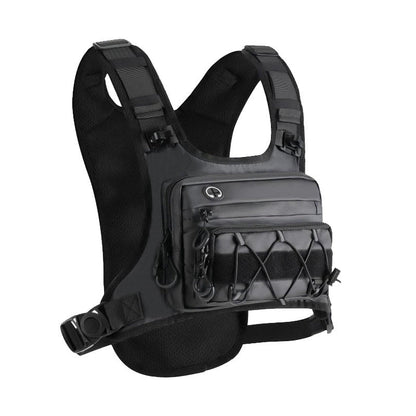 🔥 Gear Within Reach | Men’s Waterproof Tactical Chest Bag with Adjustable Vest Fit