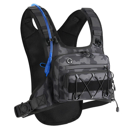 🔥 Gear Within Reach | Men’s Waterproof Tactical Chest Bag with Adjustable Vest Fit