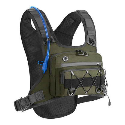 🔥 Gear Within Reach | Men’s Waterproof Tactical Chest Bag with Adjustable Vest Fit