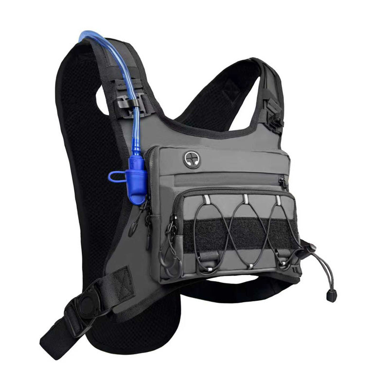 🔥 Gear Within Reach | Men’s Waterproof Tactical Chest Bag with Adjustable Vest Fit
