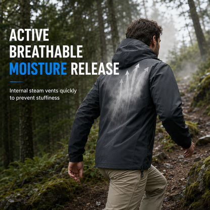 🏕️ Ready for the Outdoors | Unisex Water-Resistant Hooded Softshell Jacket