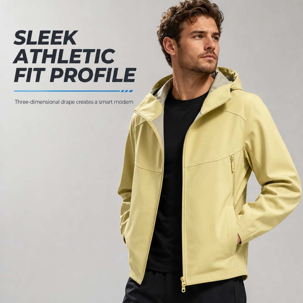 🏕️ Ready for the Outdoors | Unisex Water-Resistant Hooded Softshell Jacket