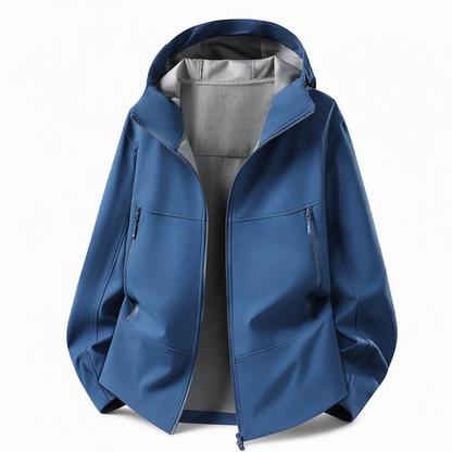 🏕️ Ready for the Outdoors | Unisex Water-Resistant Hooded Softshell Jacket