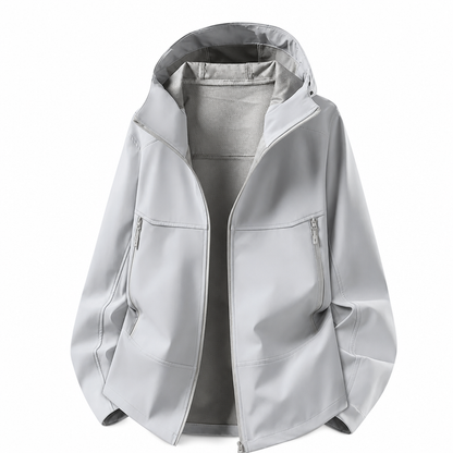 🏕️ Ready for the Outdoors | Unisex Water-Resistant Hooded Softshell Jacket