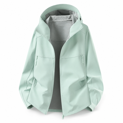 🏕️ Ready for the Outdoors | Unisex Water-Resistant Hooded Softshell Jacket