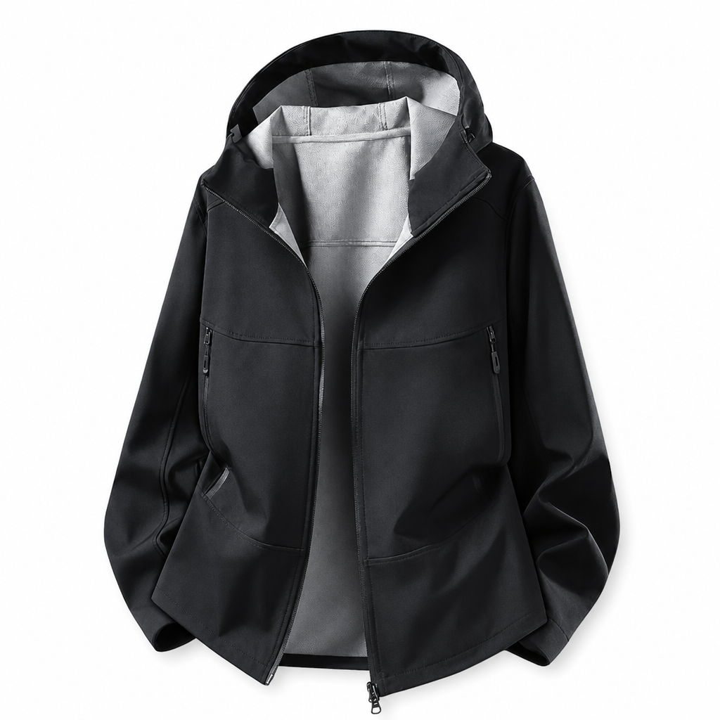 🏕️ Ready for the Outdoors | Unisex Water-Resistant Hooded Softshell Jacket