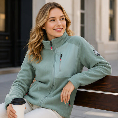 ✨ Practical Everyday Style | Women’s Outdoor Zip Jacket with Secure Pockets