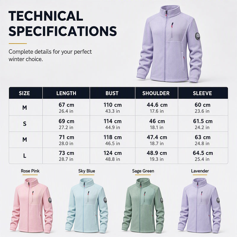 ✨ Practical Everyday Style | Women’s Outdoor Zip Jacket with Secure Pockets