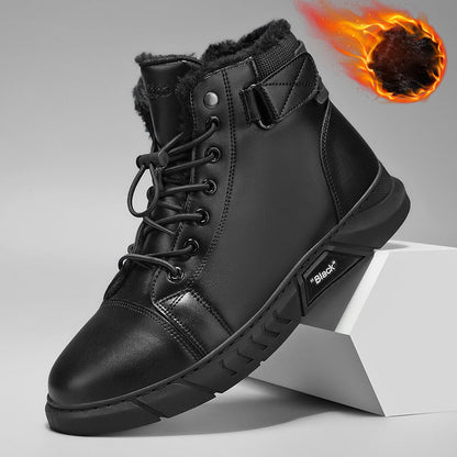🥾 Rugged Everyday Protection | Men’s Waterproof Genuine Leather Combat Boots ⚡ Free Shipping