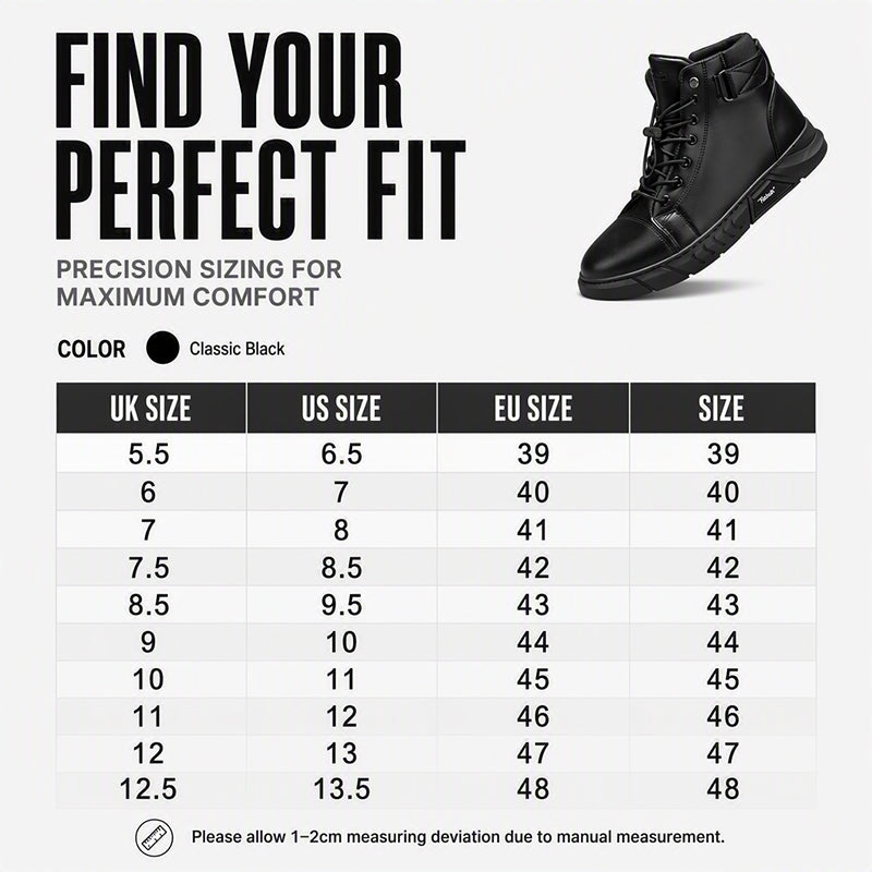 🥾 Rugged Everyday Protection | Men’s Waterproof Genuine Leather Combat Boots ⚡ Free Shipping