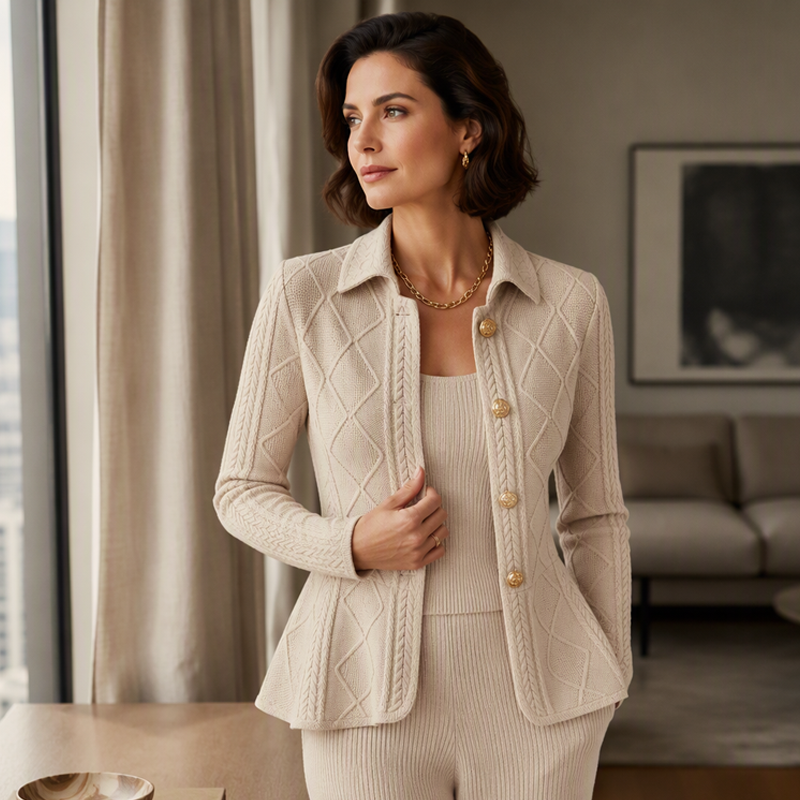 ✨ Feminine Tailoring | Women’s Ruffled Peplum Blazer