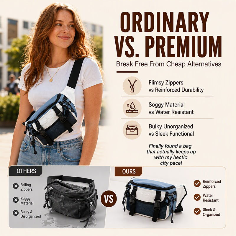 🎒 Hands-Free Everyday Carry | Unisex Sport Sling Bag