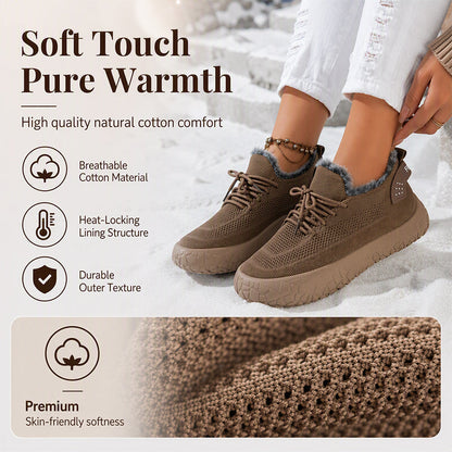 ☁️ Cozy Steps | Women’s Plush-Lined Casual Shoes