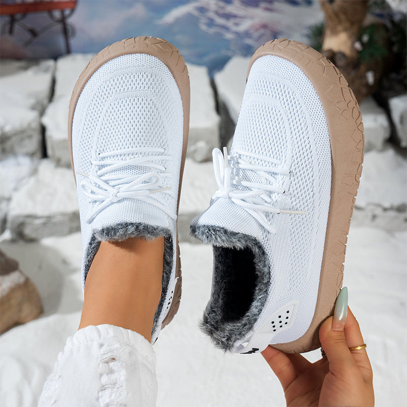 ☁️ Cozy Steps | Women’s Plush-Lined Casual Shoes