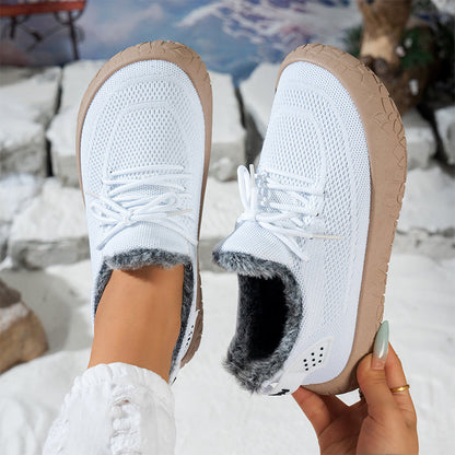 ☁️ Cozy Steps | Women’s Plush-Lined Casual Shoes
