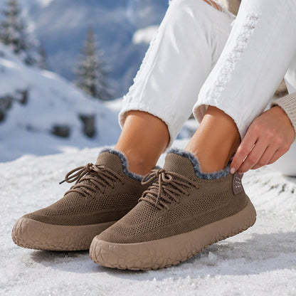 ☁️ Cozy Steps | Women’s Plush-Lined Casual Shoes