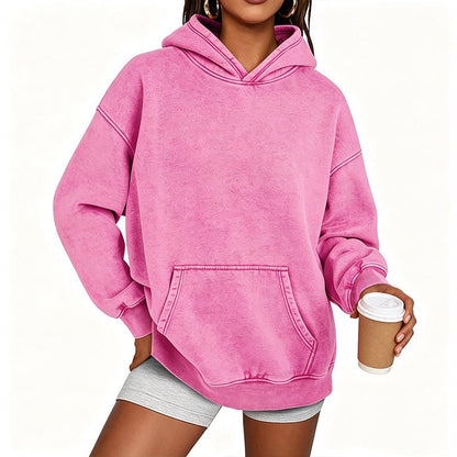 ⌛Limited-Time Offer-Unisex Casual Oversized Acid Wash Hoodie