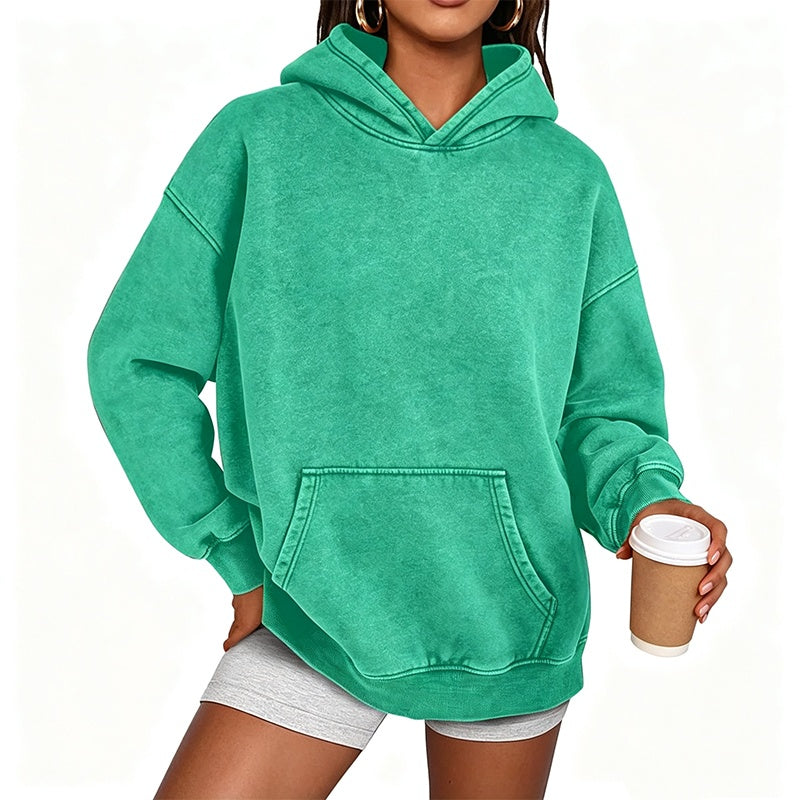 ⌛Limited-Time Offer-Unisex Casual Oversized Acid Wash Hoodie