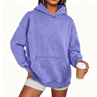 ⌛Limited-Time Offer-Unisex Casual Oversized Acid Wash Hoodie