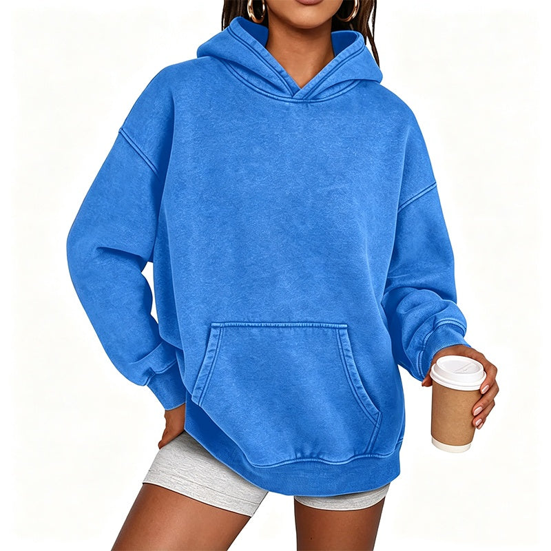 ⌛Limited-Time Offer-Unisex Casual Oversized Acid Wash Hoodie
