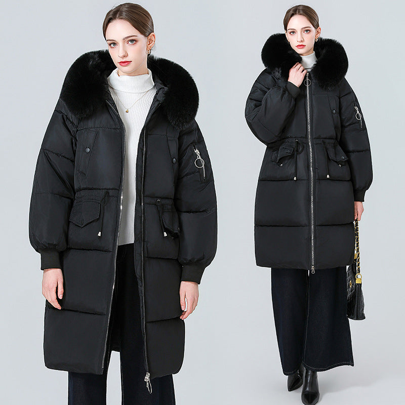 ⌛Limited-Time Offer-Women's Mid-Long Thickened Padded Coat