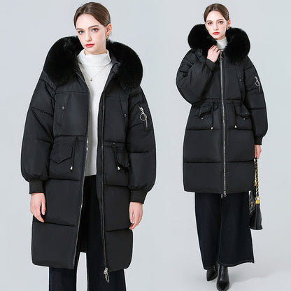⌛Limited-Time Offer-Women's Mid-Long Thickened Padded Coat