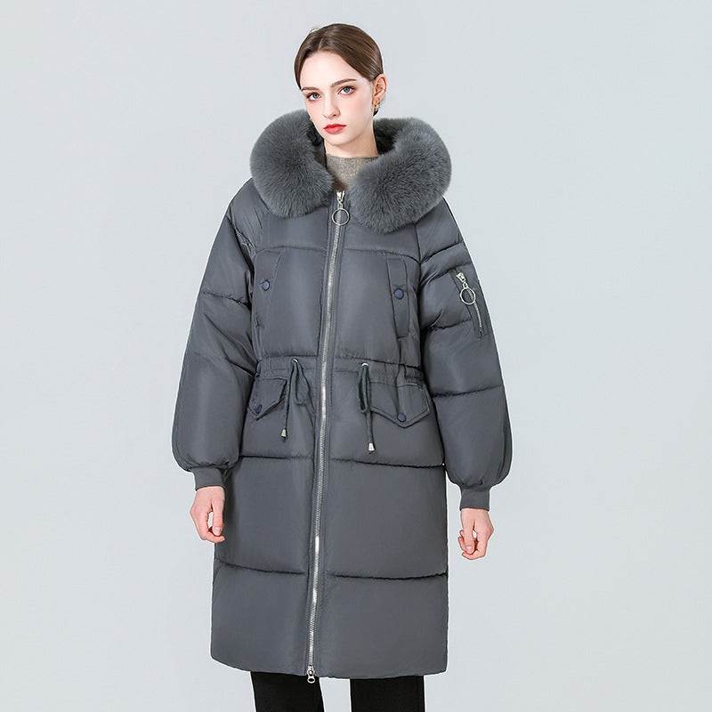 ⌛Limited-Time Offer-Women's Mid-Long Thickened Padded Coat