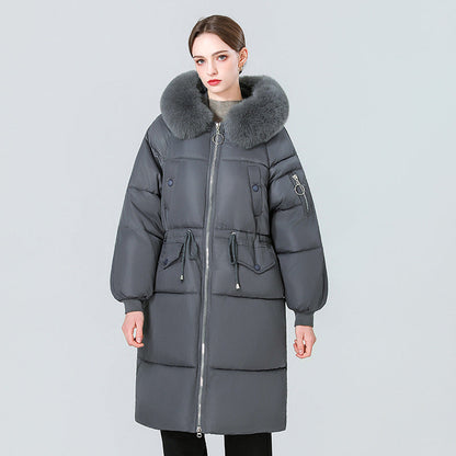 ⌛Limited-Time Offer-Women's Mid-Long Thickened Padded Coat