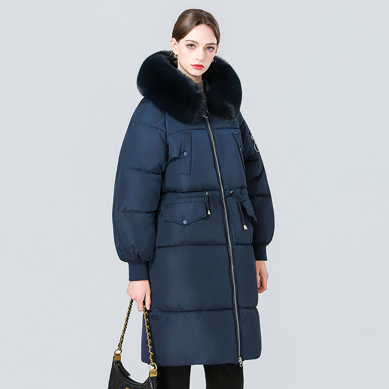 ⌛Limited-Time Offer-Women's Mid-Long Thickened Padded Coat