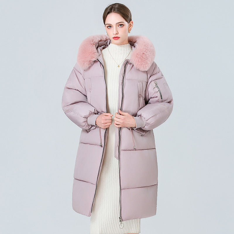 ⌛Limited-Time Offer-Women's Mid-Long Thickened Padded Coat