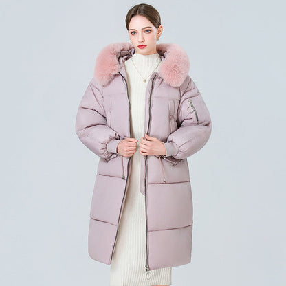 ⌛Limited-Time Offer-Women's Mid-Long Thickened Padded Coat