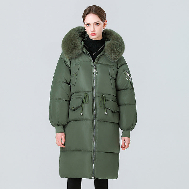 ⌛Limited-Time Offer-Women's Mid-Long Thickened Padded Coat