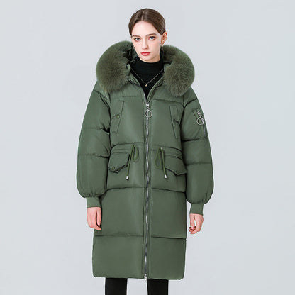 ⌛Limited-Time Offer-Women's Mid-Long Thickened Padded Coat