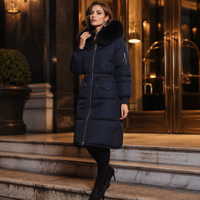 ⌛Limited-Time Offer-Women's Mid-Long Thickened Padded Coat