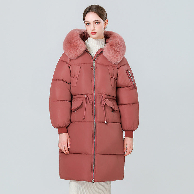 ⌛Limited-Time Offer-Women's Mid-Long Thickened Padded Coat