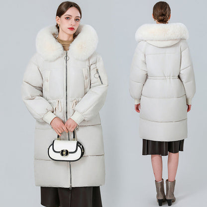 ⌛Limited-Time Offer-Women's Mid-Long Thickened Padded Coat
