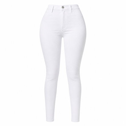 All-Day Comfort, Flattering Shape | High-Waisted Stretch Pencil Pants