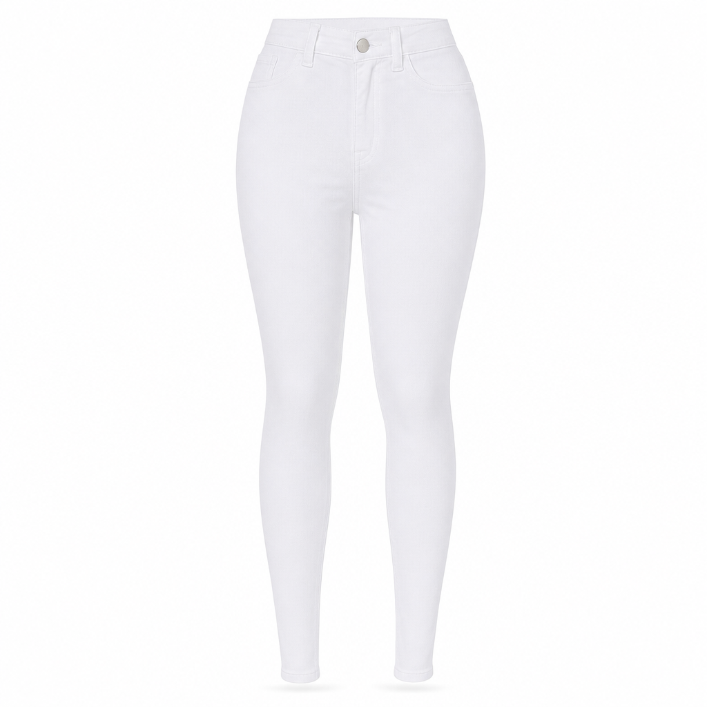 All-Day Comfort, Flattering Shape | High-Waisted Stretch Pencil Pants