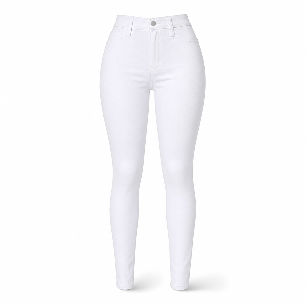 All-Day Comfort, Flattering Shape | High-Waisted Stretch Pencil Pants