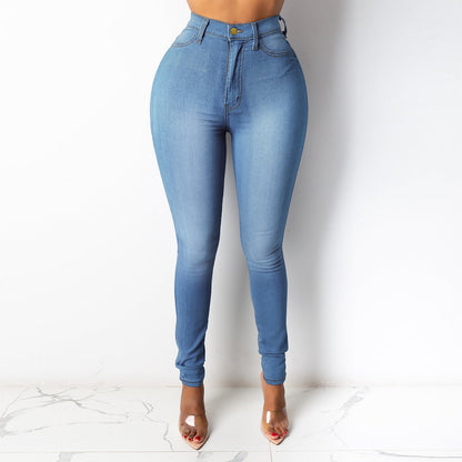 All-Day Comfort, Flattering Shape | High-Waisted Stretch Pencil Pants